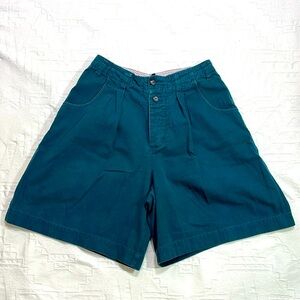 Vintage Patagonia Button Fly Pleated High Waisted Shorts Women’s Size 8
